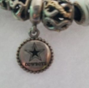 Pandora Dallas Cowboys charm